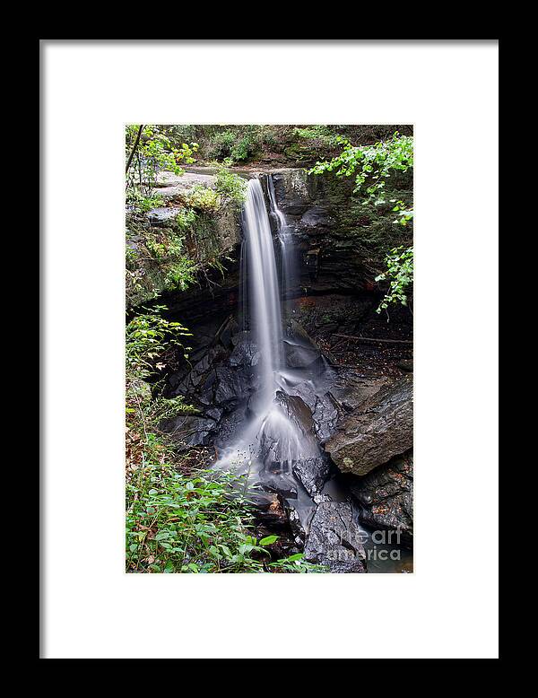 Laurel Falls Framed Print featuring the photograph Laurel Falls 6 #2 by Phil Perkins