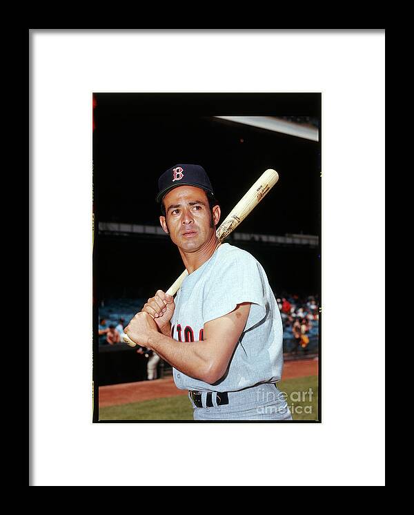American League Baseball Framed Print featuring the photograph Luis Aparicio by Louis Requena