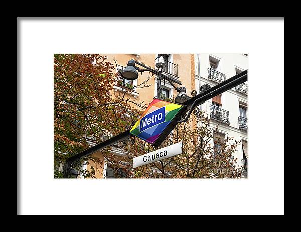 Capital Cities Framed Print featuring the photograph Madrid #2 by Juan Silva