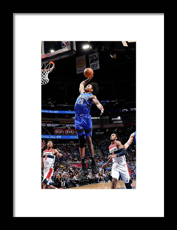 Nba Pro Basketball Framed Print featuring the photograph Markelle Fultz by Fernando Medina
