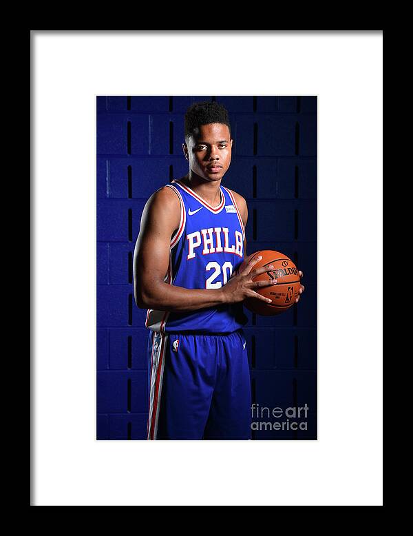 Media Day Framed Print featuring the photograph Markelle Fultz by Jesse D. Garrabrant