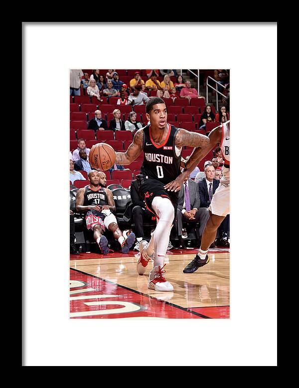 Marquese Chriss Framed Print featuring the photograph Marquese Chriss #2 by Bill Baptist