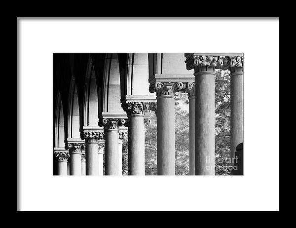 Harvard Framed Print featuring the photograph Memorial Hall at Harvard University by University Icons