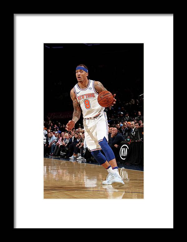 Michael Beasley Framed Print featuring the photograph Michael Beasley by Nathaniel S. Butler