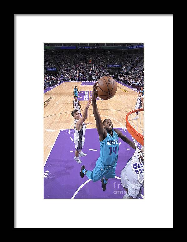 Nba Pro Basketball Framed Print featuring the photograph Michael Kidd-gilchrist by Rocky Widner