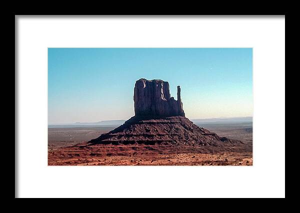 6-things Framed Print featuring the photograph Monument Valley #2 by Louis Dallara