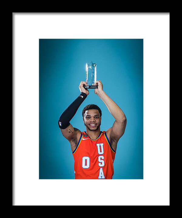 Nba Pro Basketball Framed Print featuring the photograph NBA Rising Stars Challenge by Michael J. LeBrecht II