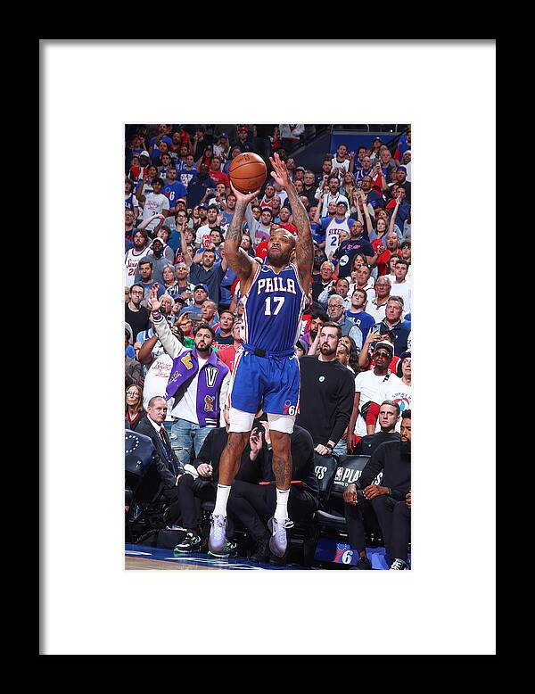 Playoffs Framed Print featuring the photograph P.j. Tucker by Nathaniel S. Butler