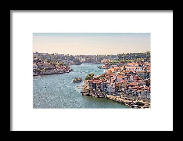 Architecture Framed Print featuring the photograph Porto #2 by Manjik Pictures