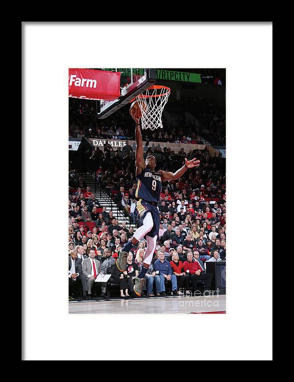 Playoffs Framed Print featuring the photograph Rajon Rondo by Sam Forencich