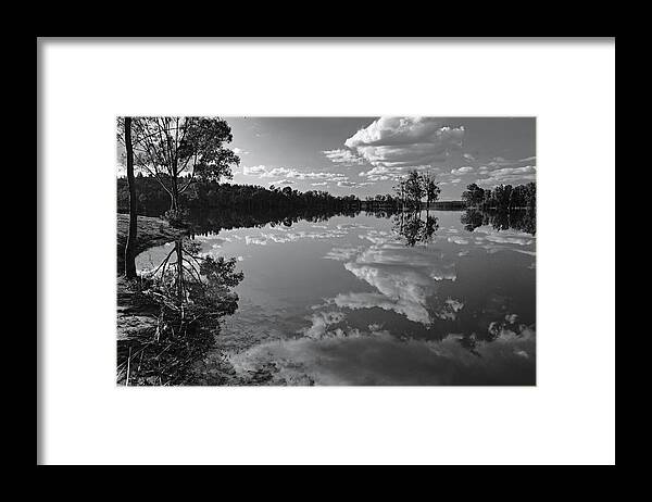 Mertola Framed Print featuring the photograph Reflections by the Lake #2 by Angelo DeVal