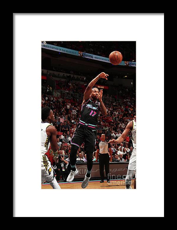 Nba Pro Basketball Framed Print featuring the photograph Rodney Mcgruder by Issac Baldizon