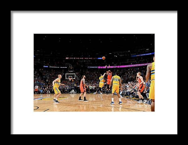 Nba Pro Basketball Framed Print featuring the photograph Russell Westbrook by Garrett Ellwood