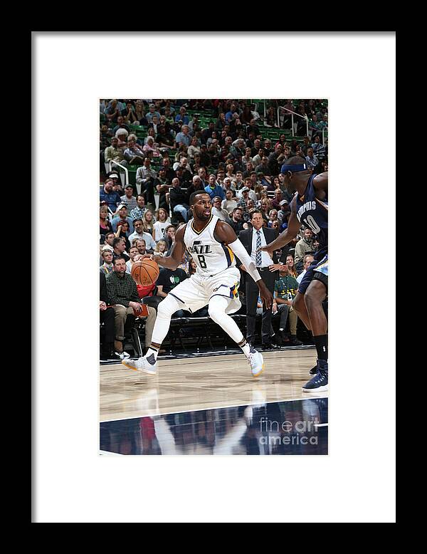 Nba Pro Basketball Framed Print featuring the photograph Shelvin Mack by Melissa Majchrzak