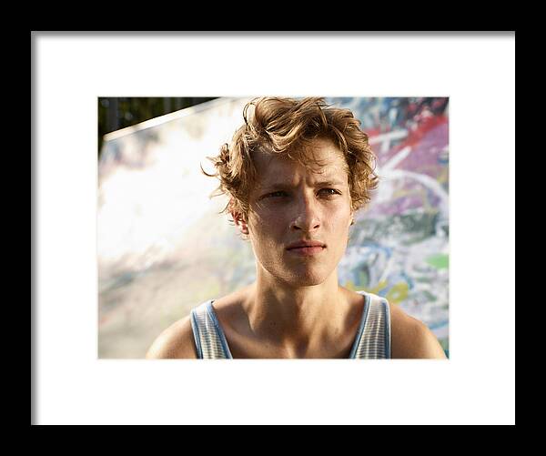 Youth Culture Framed Print featuring the photograph Skater #2 by Carsten Goerling