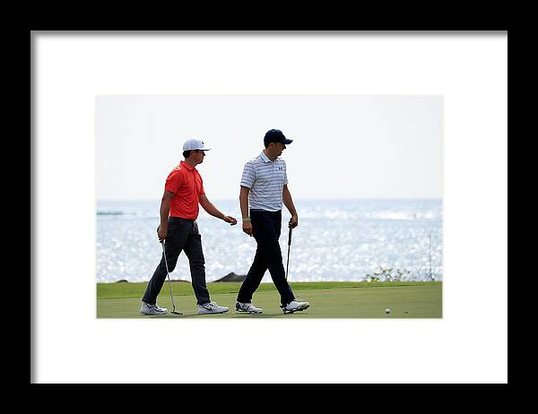 Waialae Country Club Framed Print featuring the photograph Sony Open In Hawaii - Preview Day 2 #2 by Cliff Hawkins