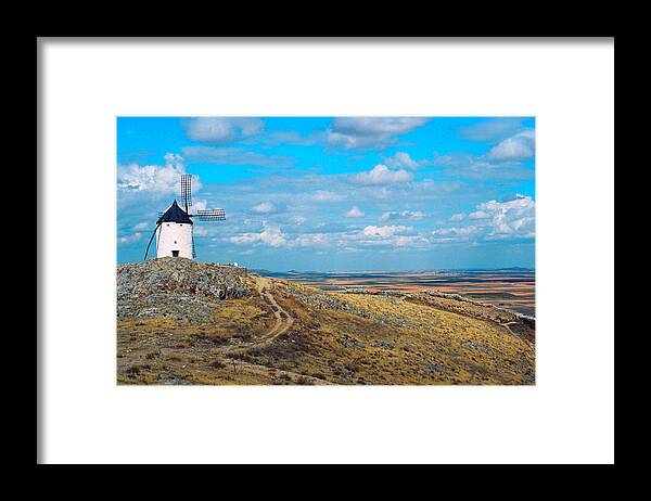 Travel Framed Print featuring the photograph Spain #2 by Claude Taylor