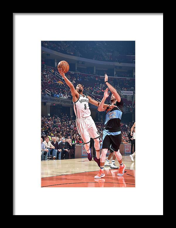 Spencer Dinwiddie Framed Print featuring the photograph Spencer Dinwiddie #2 by David Liam Kyle