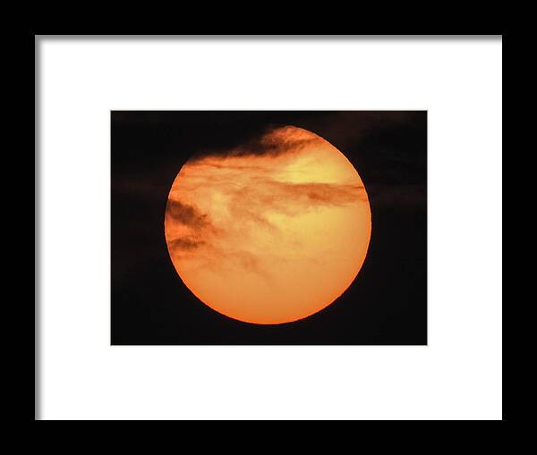 Sun Framed Print featuring the photograph Sun #2 by Will LaVigne