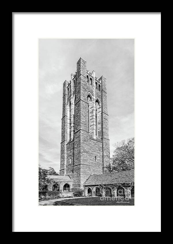 Swarthmore College Framed Print featuring the photograph Swarthmore College Clothier Hall by University Icons
