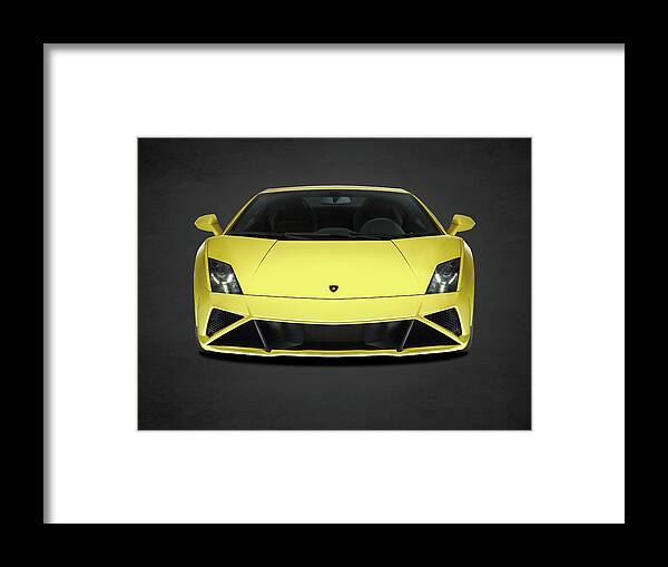Lamborghini Gallardo Framed Print featuring the photograph The Gallardo #2 by Mark Rogan