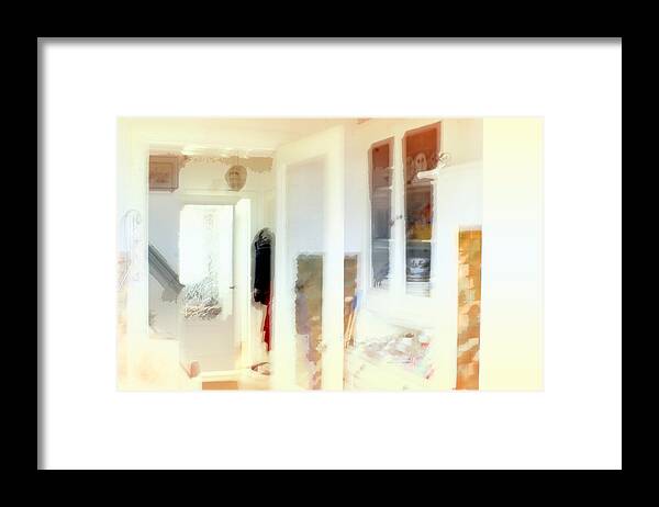 Photography Framed Print featuring the photograph 2 the Hallway by Luc Van de Steeg