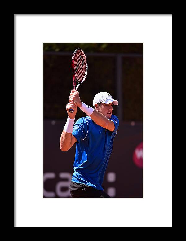 Wta Tour Framed Print featuring the photograph The Internazionali BNL d'Italia 2015 - Day Four #2 by Mike Hewitt