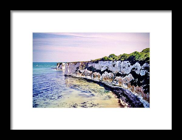  Framed Print featuring the photograph The Jurassic Coast #2 by Gordon James