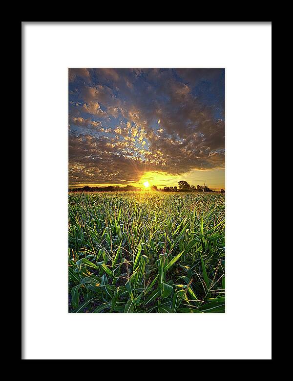 Fineart Framed Print featuring the photograph Therefore We Do Not Lose Heart #2 by Phil Koch