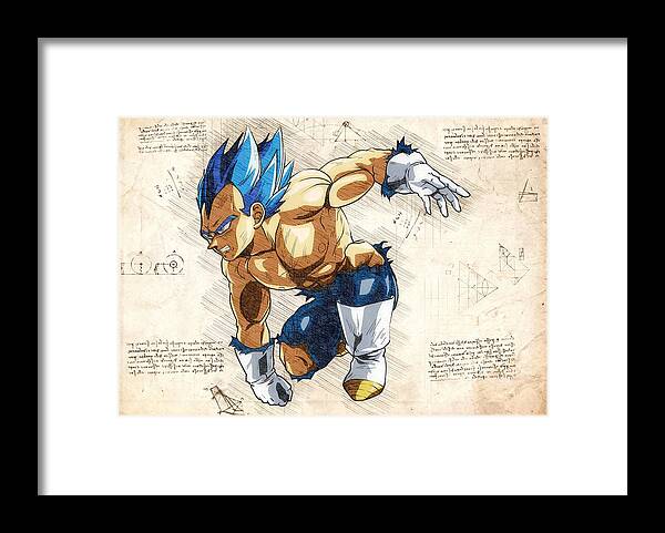 Goku ssj, blue, god evolution drawing