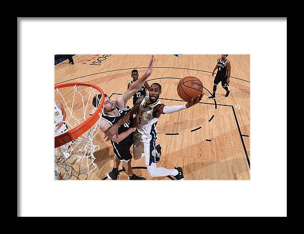 Nba Pro Basketball Framed Print featuring the photograph Will Barton by Garrett Ellwood