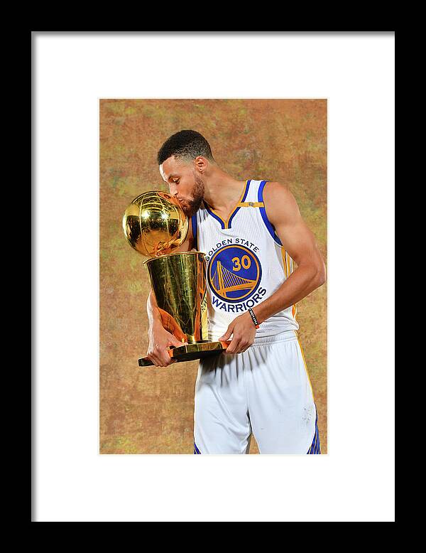 Stephen Curry Framed Print featuring the photograph Stephen Curry #20 by Jesse D. Garrabrant