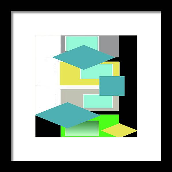 2021 Framed Print featuring the digital art 2021 August Trends Colors of the Year with Colors of the Month by Delynn Addams