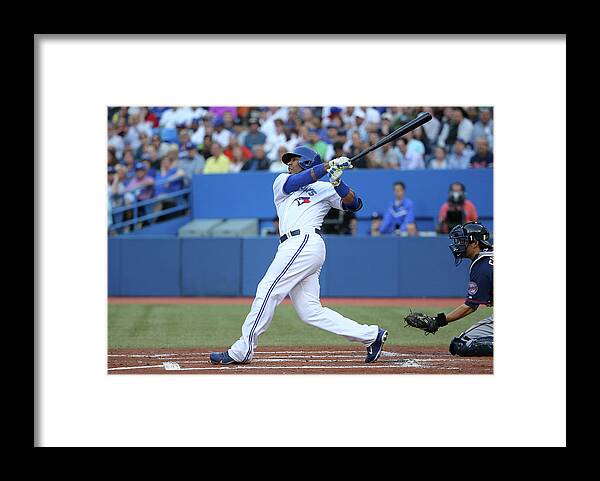 American League Baseball Framed Print featuring the photograph Jay Rogers #21 by Tom Szczerbowski