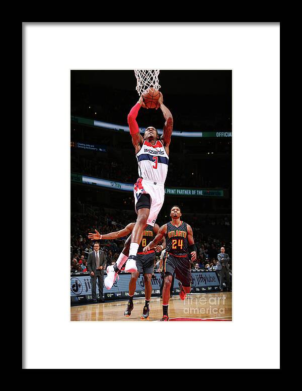 Bradley Beal Framed Print featuring the photograph Bradley Beal #23 by Ned Dishman
