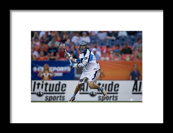Empower Field At Mile High Framed Print featuring the photograph Ohio Machine v Denver Outlaws #24 by Justin Edmonds
