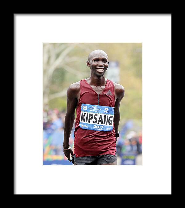 Kenya Framed Print featuring the photograph TCS New York City Marathon #25 by Elsa