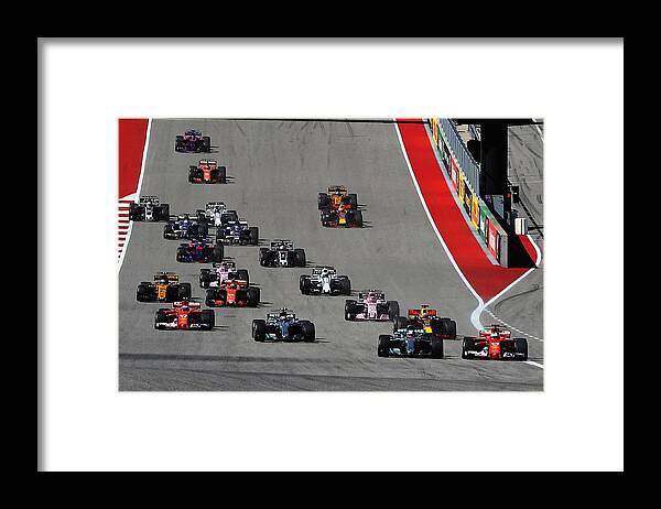 Usa Framed Print featuring the photograph F1 Grand Prix of USA #26 by Mark Thompson