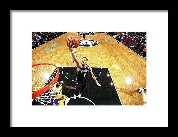 Nba Pro Basketball Framed Print featuring the photograph Spencer Dinwiddie by Nathaniel S. Butler