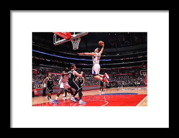 Nba Pro Basketball Framed Print featuring the photograph Blake Griffin by Andrew D. Bernstein
