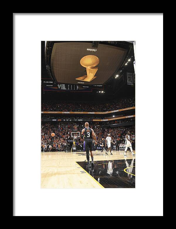 Chris Paul Framed Print featuring the photograph Chris Paul #27 by Andrew D. Bernstein