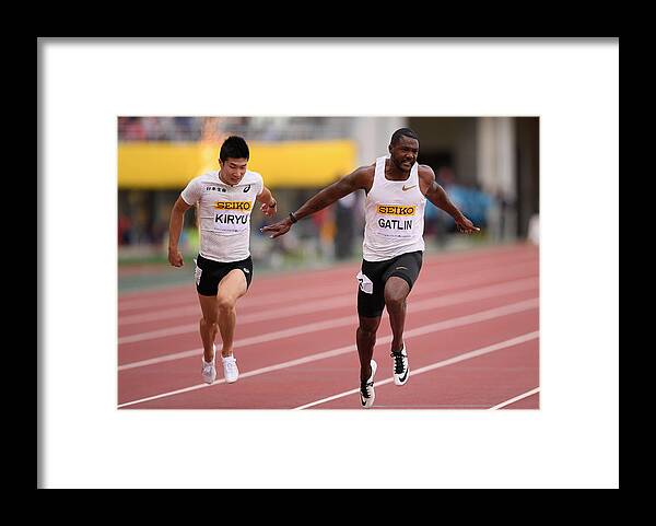 People Framed Print featuring the photograph IAAF Golden Grand Prix #27 by Atsushi Tomura