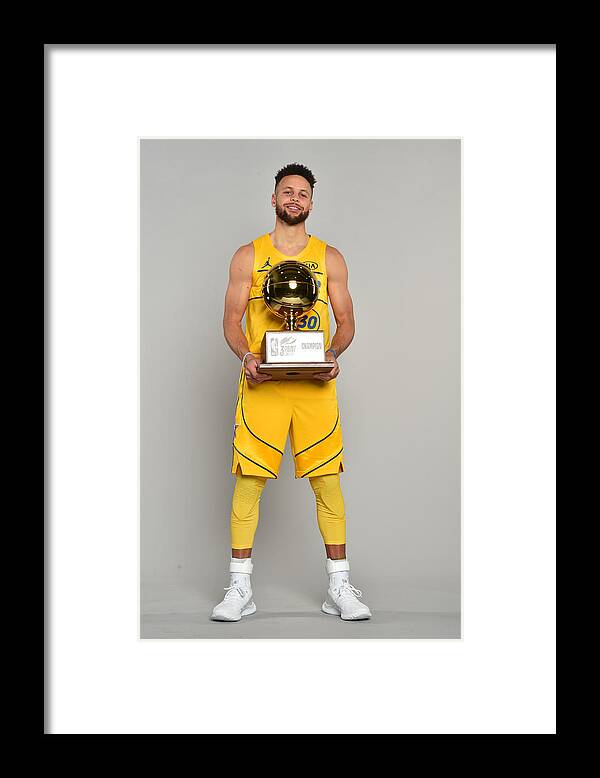 Stephen Curry Framed Print featuring the photograph Stephen Curry #29 by Jesse D. Garrabrant