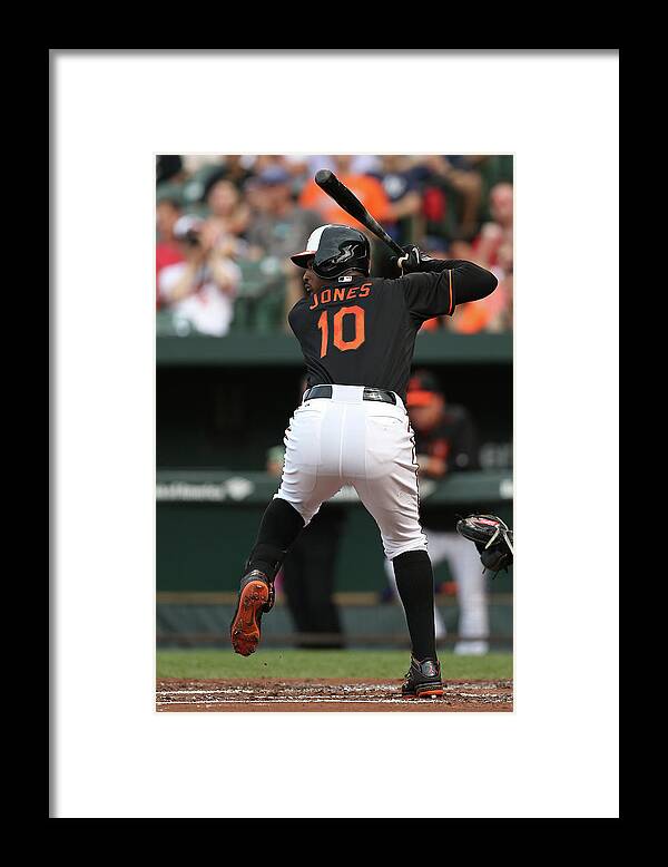 People Framed Print featuring the photograph Adam Jones #3 by Patrick Smith