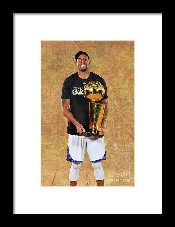 Playoffs Framed Print featuring the photograph Andre Iguodala by Jesse D. Garrabrant