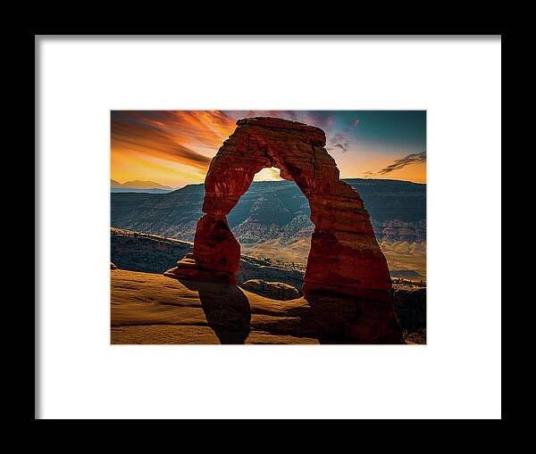 Arches Framed Print featuring the photograph Arches National Park #3 by Brian Venghous