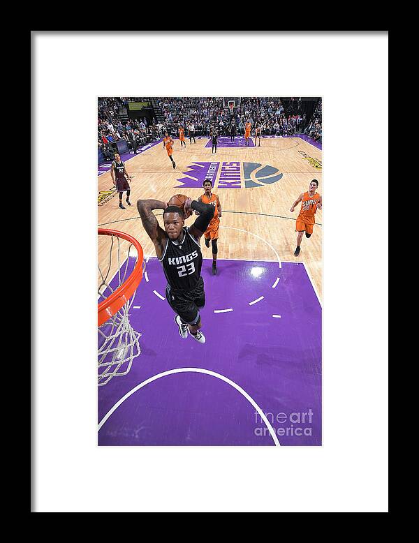 Nba Pro Basketball Framed Print featuring the photograph Ben Mclemore by Rocky Widner