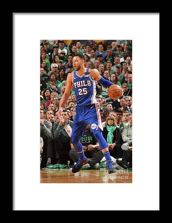 Playoffs Framed Print featuring the photograph Ben Simmons by Jesse D. Garrabrant