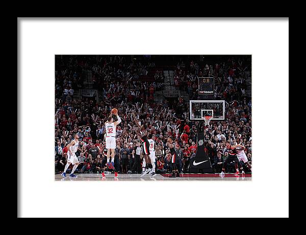 Nba Pro Basketball Framed Print featuring the photograph Blake Griffin by Sam Forencich