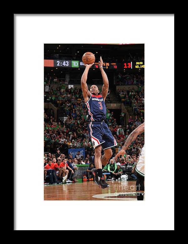 Bradley Beal Framed Print featuring the photograph Bradley Beal by Brian Babineau